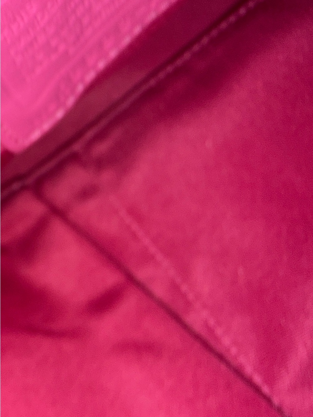 Coach Horse Carriage Pink Trim Pleated Signature Sateen Leather Shoulder Tote - Picture 9 of 13